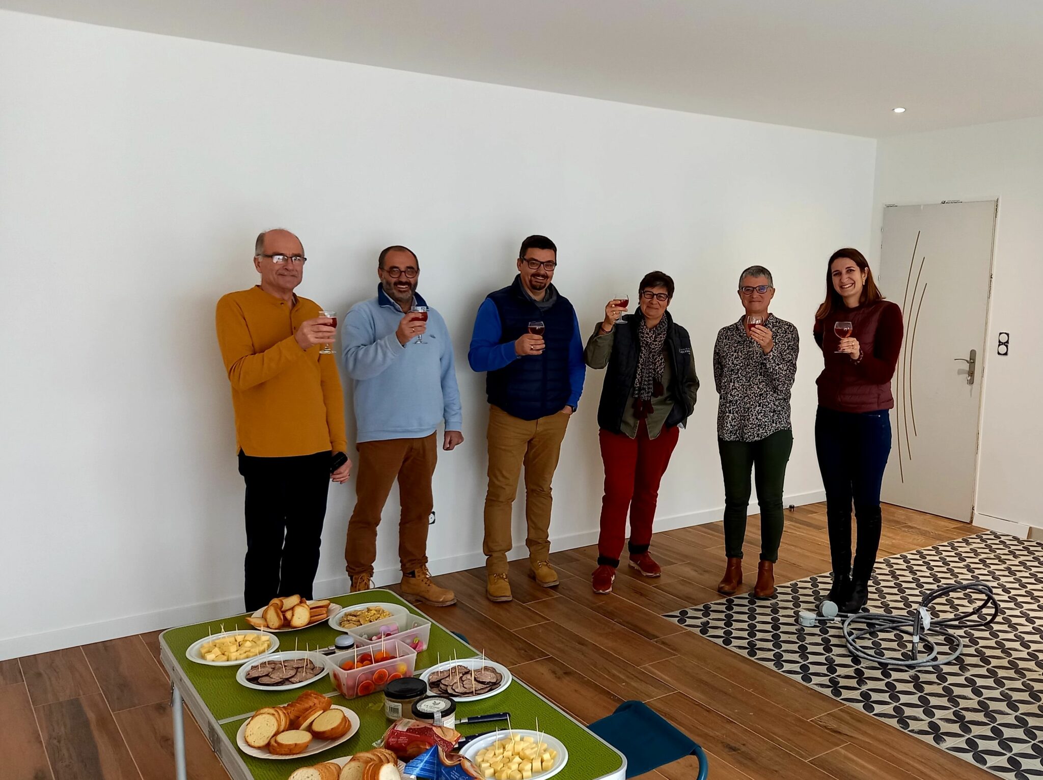 Remise de cles a Meschers sur Gironde